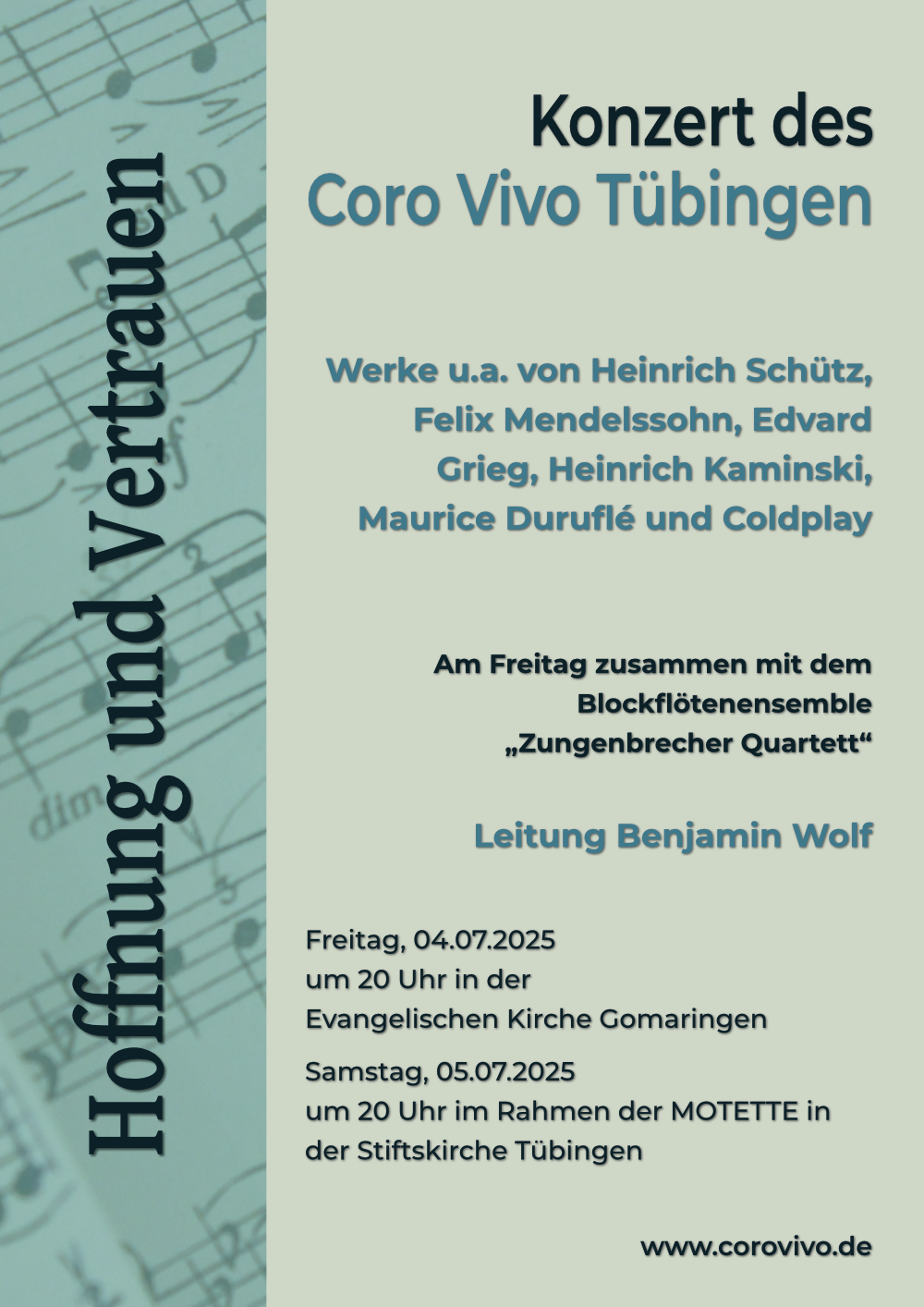 Plakat Sommerkonzert 2025